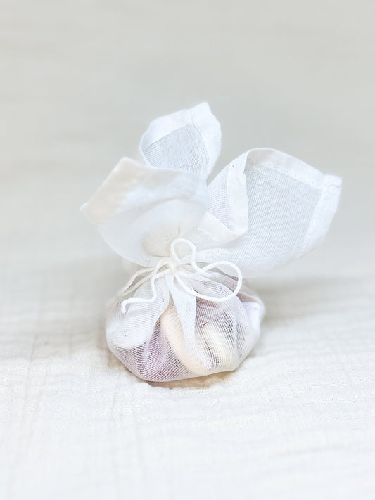 Silk zakje - Wit