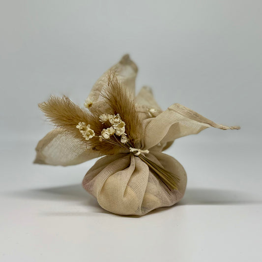 Silk zakje - Ecru